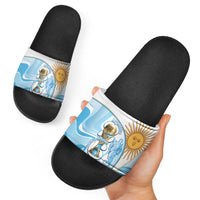 Argentina Football Slide Sandals 2026 Trophy Vamos La Albiceleste - Wonder Print Shop