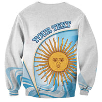 Argentina Football Personalized Sweatshirt 2026 Trophy Vamos La Albiceleste - Wonder Print Shop