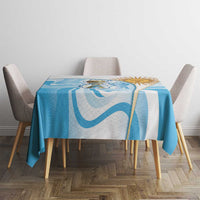Argentina Football Tablecloth 2026 Trophy Vamos La Albiceleste - Wonder Print Shop