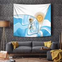 Argentina Football Tapestry 2026 Trophy Vamos La Albiceleste - Wonder Print Shop