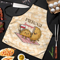 Poland Pierogi Apron Cute Polish Dumplings Smacznego