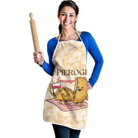 Poland Pierogi Apron Cute Polish Dumplings Smacznego