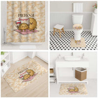 Poland Pierogi Bathroom Set Cute Polish Dumplings Smacznego