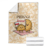 Poland Pierogi Blanket Cute Polish Dumplings Smacznego