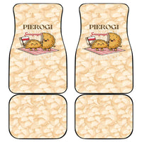 Poland Pierogi Car Mats Cute Polish Dumplings Smacznego