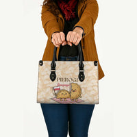 Poland Pierogi Leather Bag Cute Polish Dumplings Smacznego