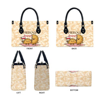 Poland Pierogi Leather Bag Cute Polish Dumplings Smacznego