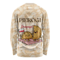 Poland Pierogi Long Sleeve Shirt Cute Polish Dumplings Smacznego
