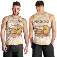 Poland Pierogi Men Tank Top Cute Polish Dumplings Smacznego