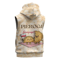 Poland Pierogi Sleeveless Hoodie Cute Polish Dumplings Smacznego