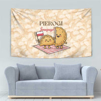 Poland Pierogi Tapestry Cute Polish Dumplings Smacznego