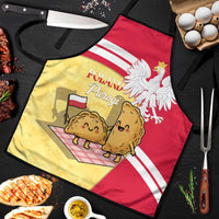 Poland Pierogi Apron Polish Dumplings With Coat Of Arms