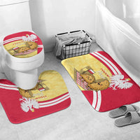 Poland Pierogi Bathroom Set Polish Dumplings With Coat Of Arms