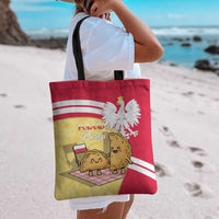 Poland Pierogi Tote Bag Polish Dumplings With Coat Of Arms