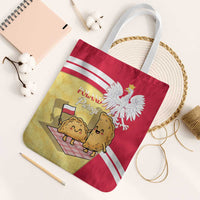 Poland Pierogi Tote Bag Polish Dumplings With Coat Of Arms
