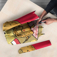 Poland Pierogi Umbrella Polish Dumplings With Coat Of Arms