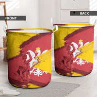 Mermaid of Warsaw Poland Laundry Basket Polish Capital City Grunge Style