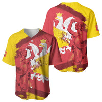 Mermaid of Warsaw Poland Baseball Jersey Polish Capital City Grunge Style