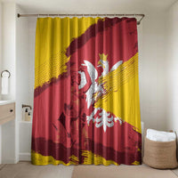 Mermaid of Warsaw Poland Bathroom Set Polish Capital City Grunge Style