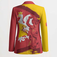 Mermaid of Warsaw Poland Blazer Polish Capital City Grunge Style