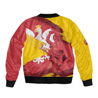 Mermaid of Warsaw Poland Bomber Jacket Polish Capital City Grunge Style