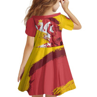 Mermaid of Warsaw Poland Kid Short Sleeve Dress Polish Capital City Grunge Style
