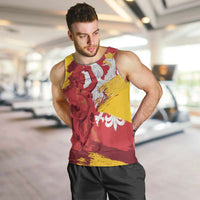 Mermaid of Warsaw Poland Men Tank Top Polish Capital City Grunge Style