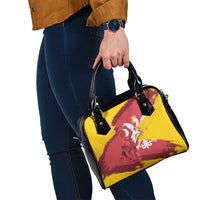 Mermaid of Warsaw Poland Shoulder Handbag Polish Capital City Grunge Style