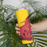 Mermaid of Warsaw Poland Skinny Tumbler Polish Capital City Grunge Style