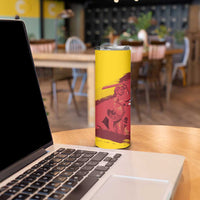 Mermaid of Warsaw Poland Skinny Tumbler Polish Capital City Grunge Style
