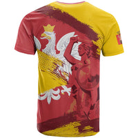 Mermaid of Warsaw Poland T Shirt Polish Capital City Grunge Style