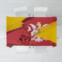 Mermaid of Warsaw Poland Tablecloth Polish Capital City Grunge Style
