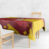 Mermaid of Warsaw Poland Tablecloth Polish Capital City Grunge Style