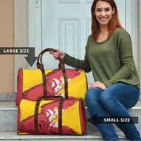 Mermaid of Warsaw Poland Travel Bag Polish Capital City Grunge Style