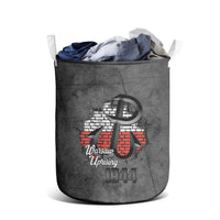 Warsaw Uprising 1944 Poland Laundry Basket Polish Anchor Kotwica