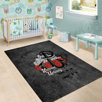 Warsaw Uprising 1944 Poland Area Rug Polish Anchor Kotwica