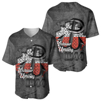Warsaw Uprising 1944 Poland Baseball Jersey Polish Anchor Kotwica