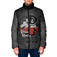 Warsaw Uprising 1944 Poland Padded Jacket Polish Anchor Kotwica