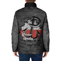 Warsaw Uprising 1944 Poland Padded Jacket Polish Anchor Kotwica