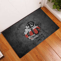 Warsaw Uprising 1944 Poland Rubber Doormat Polish Anchor Kotwica