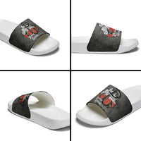 Warsaw Uprising 1944 Poland Slide Sandals Polish Anchor Kotwica