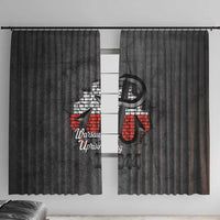 Warsaw Uprising 1944 Poland Window Curtain Polish Anchor Kotwica