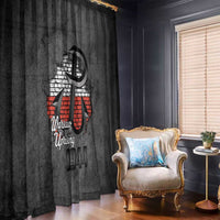 Warsaw Uprising 1944 Poland Window Curtain Polish Anchor Kotwica