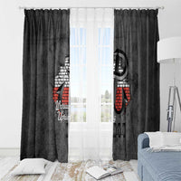 Warsaw Uprising 1944 Poland Window Curtain Polish Anchor Kotwica