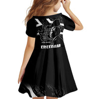 South Africa Freedom Day Family Matching Off Shoulder Short Dress and Hawaiian Shirt Nelson Mandela With Map