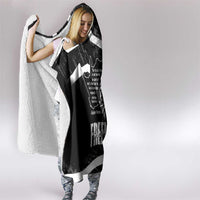 South Africa Freedom Day Hooded Blanket Nelson Mandela With Map