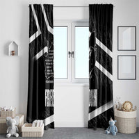 South Africa Freedom Day Window Curtain Nelson Mandela With Map
