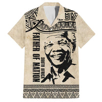 South Africa Nelson Mandela - Father Of Nation Family Matching Summer Maxi Dress and Hawaiian Shirt Vintage African Pattern