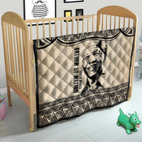 South Africa Nelson Mandela - Father Of Nation Quilt Vintage African Pattern