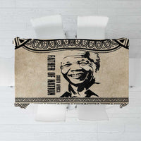 South Africa Nelson Mandela - Father Of Nation Tablecloth Vintage African Pattern